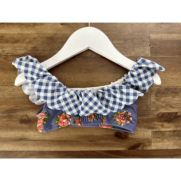 Matilda Jane Blue Dot Fish In The Water Swim Top & The Shallows Swim Bottoms 2 - Picture 4 of 10